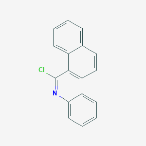 molecular formula C17H10ClN B14894113 5-Chlorobenzo[i]phenanthridine 