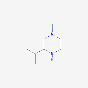 molecular formula C8H18N2 B1489433 1-Methyl-3-(propan-2-yl)piperazine CAS No. 1248907-64-3