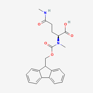 molecular formula C22H24N2O5 B14894525 N2-Fmoc-N2,N5-dimethyl-L-glutamine 