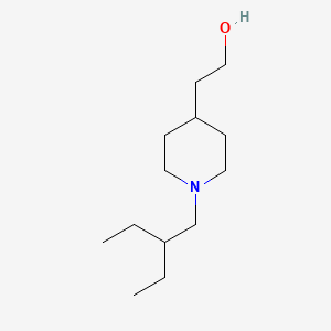 2-(1-(2-Ethylbutyl)piperidin-4-yl)ethan-1-ol