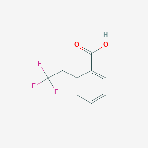 B1489457 2-(2,2,2-Trifluoroethyl)benzoic acid CAS No. 858847-76-4
