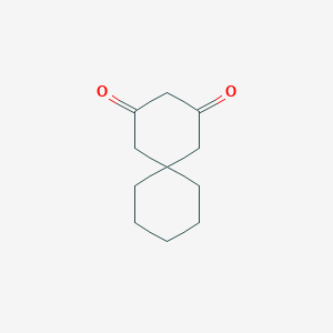 molecular formula C11H16O2 B148947 Spiro[5.5]undecane-2,4-dione CAS No. 1481-99-8