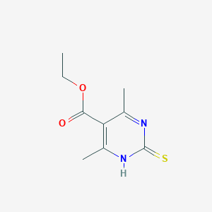 molecular formula C9H12N2O2S B14894802 Ethyl 4,6-dimethyl-2-thioxo-1,2-dihydropyrimidine-5-carboxylate 