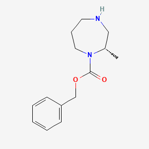 molecular formula C14H20N2O2 B14894814 Benzyl (S)-2-methyl-1,4-diazepane-1-carboxylate 