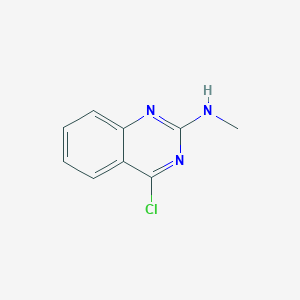 molecular formula C9H8ClN3 B1489498 4-chloro-N-methylquinazolin-2-amine CAS No. 2090582-08-2