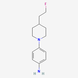 4-(4-(2-Fluoroethyl)piperidin-1-yl)aniline