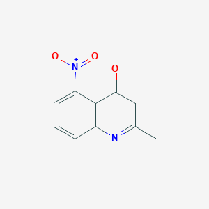 molecular formula C10H8N2O3 B14895079 2-Methyl-5-nitroquinolin-4(3H)-one 