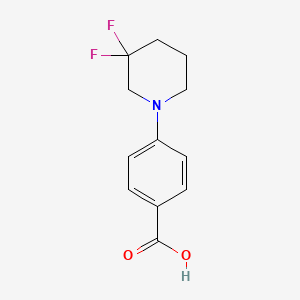 4-(3,3-Difluoropiperidin-1-yl)benzoic acid