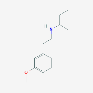 molecular formula C13H21NO B1489534 (Butan-2-yl)[2-(3-methoxyphenyl)ethyl]amine CAS No. 1183911-91-2