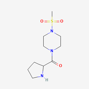 1-(Methylsulfonyl)-4-prolylpiperazine
