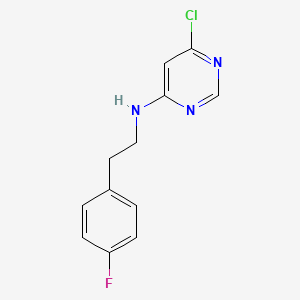 6-chloro-N-(4-fluorophenethyl)pyrimidin-4-amine