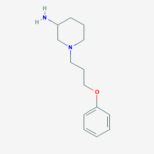 1-(3-Phenoxypropyl)piperidin-3-amine