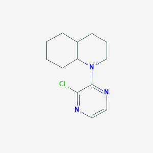 1-(3-Chloropyrazin-2-yl)-decahydroquinoline
