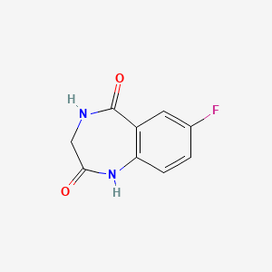 7-Fluoro-3,4-dihydro-1H-benzo[e][1,4]diazepine-2,5-dione