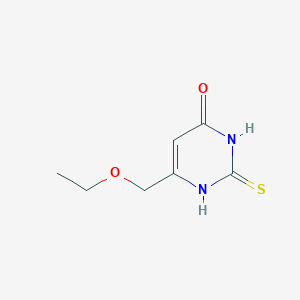6-(ethoxymethyl)-2-thioxo-2,3-dihydropyrimidin-4(1H)-one