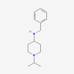 molecular formula C15H24N2 B1489582 N-benzyl-1-(propan-2-yl)piperidin-4-amine CAS No. 1019558-61-2