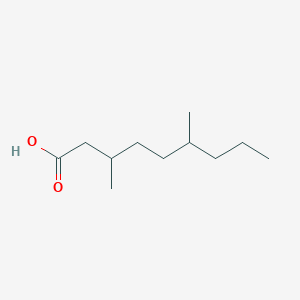 3,6-Dimethylnonanoic acid