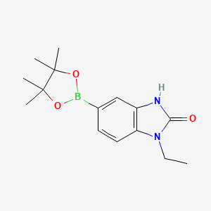 1-Ethyl-5-(4,4,5,5-tetramethyl-[1,3,2]dioxaborolan-2-yl)-1,3-dihydrobenzoimidazol-2-one