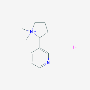 molecular formula C₁₁H₁₇N₂I B014896 N-Methylnicotinium iodide CAS No. 5959-86-4
