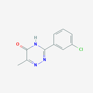 molecular formula C10H8ClN3O B1489602 3-(3-Chlorophenyl)-6-methyl-1,2,4-triazin-5-ol CAS No. 886360-72-1