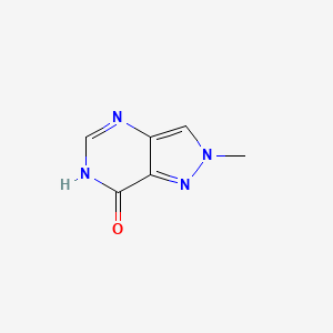 2-methyl-2H-pyrazolo[4,3-d]pyrimidin-7-ol