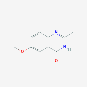 molecular formula C10H10N2O2 B1489620 6-Methoxy-2-methylquinazolin-4-ol CAS No. 51413-71-9