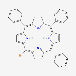 molecular formula C38H25BrN4 B1489631 5-Monobromo-10,15,20-triphenylporphine CAS No. 67066-09-5