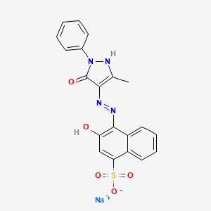 molecular formula C20H15N4NaO5S B1489642 Acid Red 195 CAS No. 1007172-44-2