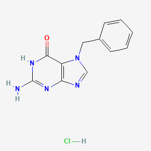 2-Amino-7-benzyl-1,7-dihydro-6H-purin-6-one hydrochloride