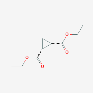 molecular formula C9H14O4 B148969 Diethyl cis-cyclopropane-1,2-dicarboxylate CAS No. 710-43-0