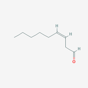 molecular formula C9H16O B148970 (Z)-3-Nonenal CAS No. 31823-43-5