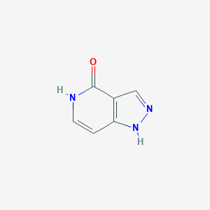 molecular formula C6H5N3O B1489704 1H-pyrazolo[4,3-c]pyridin-4(5H)-one CAS No. 41373-13-1