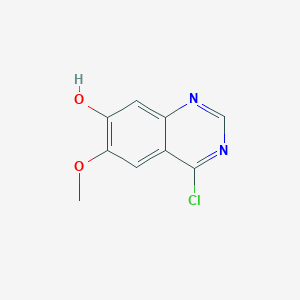 molecular formula C9H7ClN2O2 B1489705 4-Chloro-6-methoxyquinazolin-7-ol CAS No. 263400-68-6