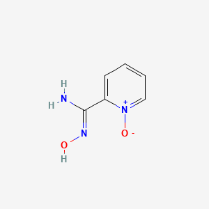 molecular formula C6H7N3O2 B1489706 Picolinamidoxime, 1-oxide CAS No. 65370-37-8