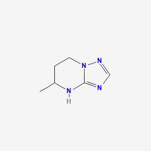 molecular formula C6H10N4 B1489722 5-甲基-4H,5H,6H,7H-[1,2,4]三唑并[1,5-a]嘧啶 CAS No. 1702034-96-5