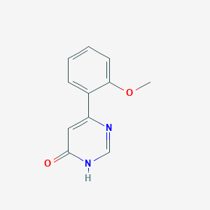 molecular formula C11H10N2O2 B1489725 6-(2-Methoxyphenyl)pyrimidin-4-ol CAS No. 1105195-48-9