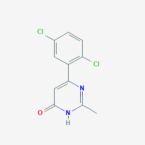 6-(2,5-Dichlorophenyl)-2-methylpyrimidin-4-ol