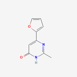 6-(Furan-2-yl)-2-methylpyrimidin-4-ol