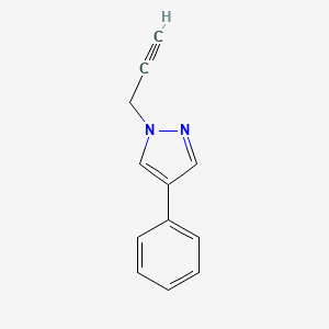 4-phenyl-1-(prop-2-yn-1-yl)-1H-pyrazole