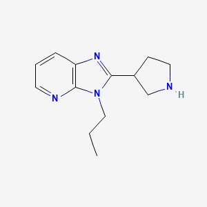 3-propyl-2-(pyrrolidin-3-yl)-3H-imidazo[4,5-b]pyridine