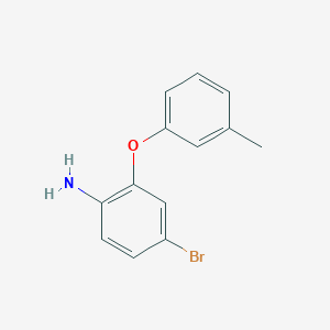 4-Bromo-2-m-tolyloxy-phenylamine