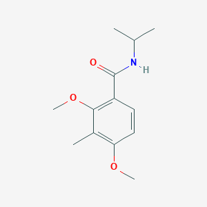 molecular formula C13H19NO3 B1489865 N-Isopropyl-2,4-dimethoxy-3-methylbenzamide CAS No. 1293991-80-6