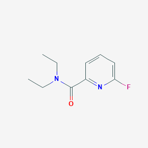 molecular formula C10H13FN2O B1489871 N,N-Diethyl-6-fluoropicolinamide CAS No. 1353505-09-5