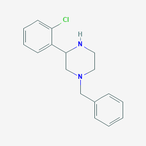 1-Benzyl-3-(2-chlorophenyl)piperazine
