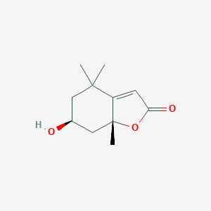 molecular formula C11H16O3 B148988 Loliolide CAS No. 5989-02-6