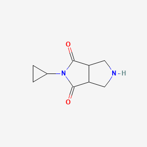 2-cyclopropyltetrahydropyrrolo[3,4-c]pyrrole-1,3(2H,3aH)-dione