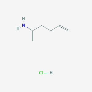 Hex-5-en-2-amine hydrochloride