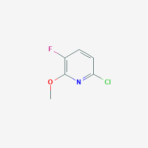 molecular formula C6H5ClFNO B1489944 6-Chloro-3-fluoro-2-methoxypyridine CAS No. 1261473-36-2