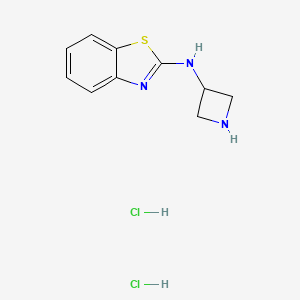 N-(azetidin-3-yl)benzo[d]thiazol-2-amine dihydrochloride