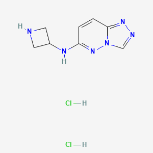 N-(azetidin-3-yl)-[1,2,4]triazolo[4,3-b]pyridazin-6-amine dihydrochloride